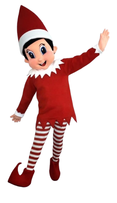 lutin mascotte noel